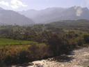 Rice fields, roaring rivers and mountains.
